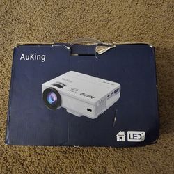 AuKing Projector, 2023 Upgraded Mini Projector