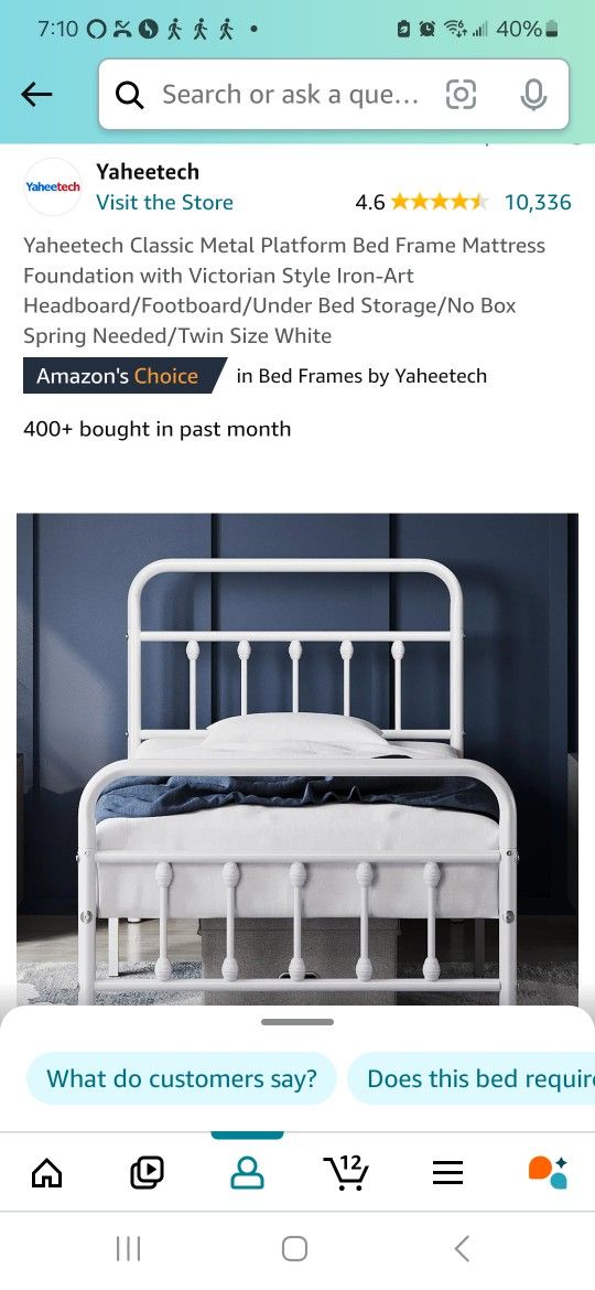 XL TWIN BED