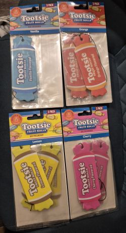 Tootsie Fruit Rolls Car Air Fresheners 