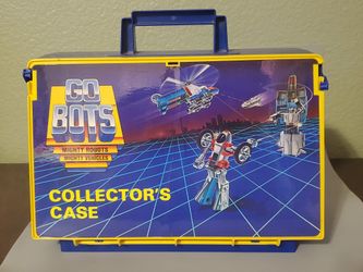 Vintage 1984 Tonka GoBots Figure Collector's Case