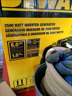 DeWalt 2500 watts inverter generator