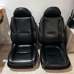 SC430 Black front seats