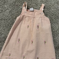 Toddler girl seahorse dress