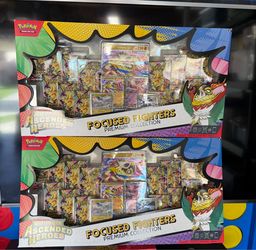 Pokémon Focused Fighters Premium Collection Box