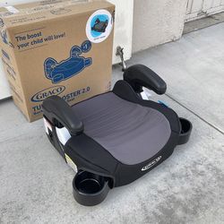 $22 (New in box) Graco turbobooster 2.0 backless booster car seat, kid ages 4-10 from 40-100 lbs, denton 