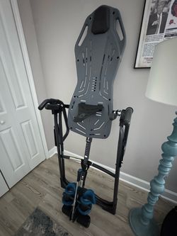 Inversion Table with Ankle Supports