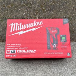 Milwaukiee Cable Stapler 