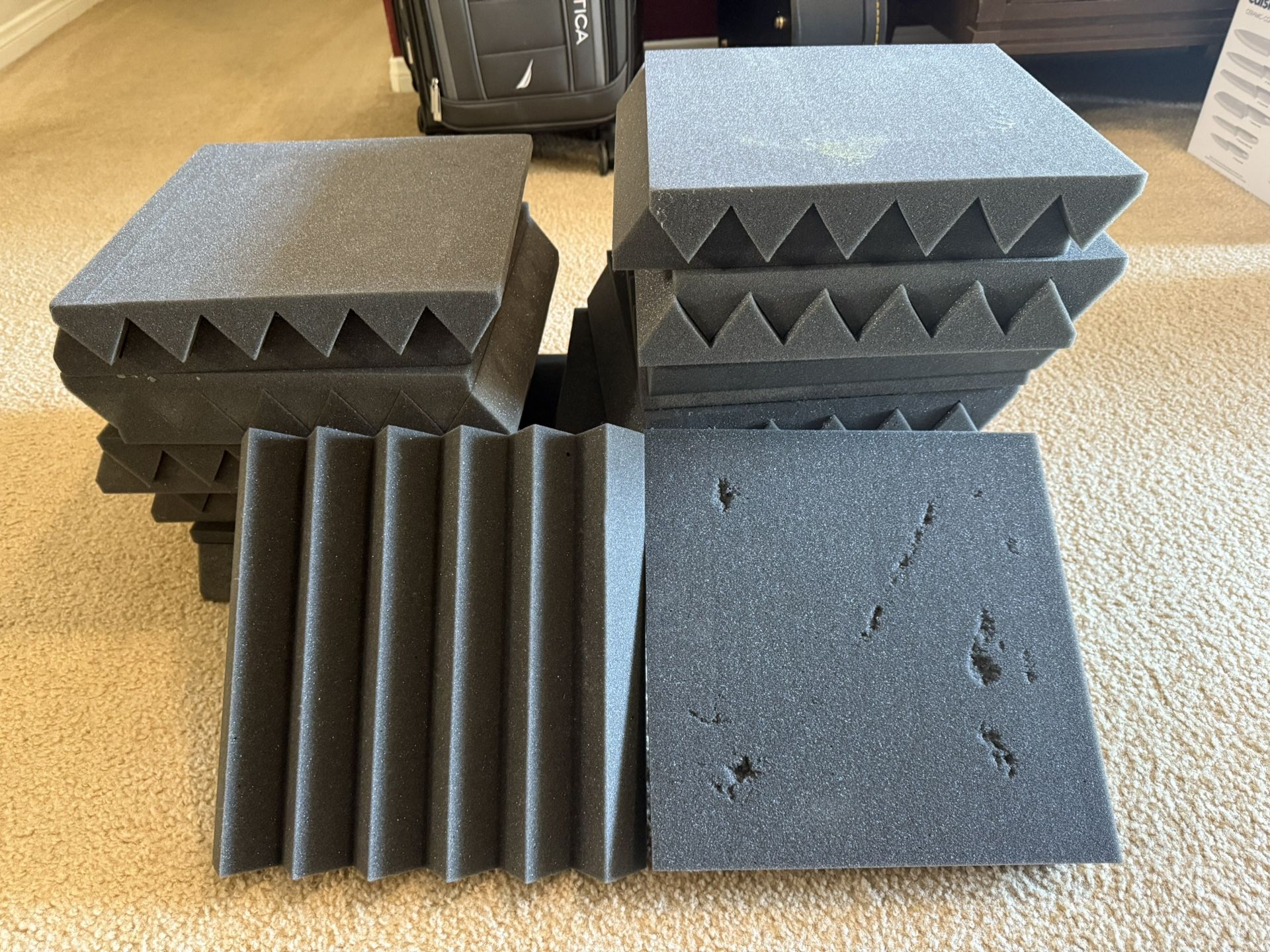 24 Acoustic Foam Panels