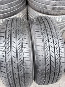 Par De Llantas En Muy Buenas Condiciones Marca Bridgestone 225/55 R18 Instalación Y Balanceo