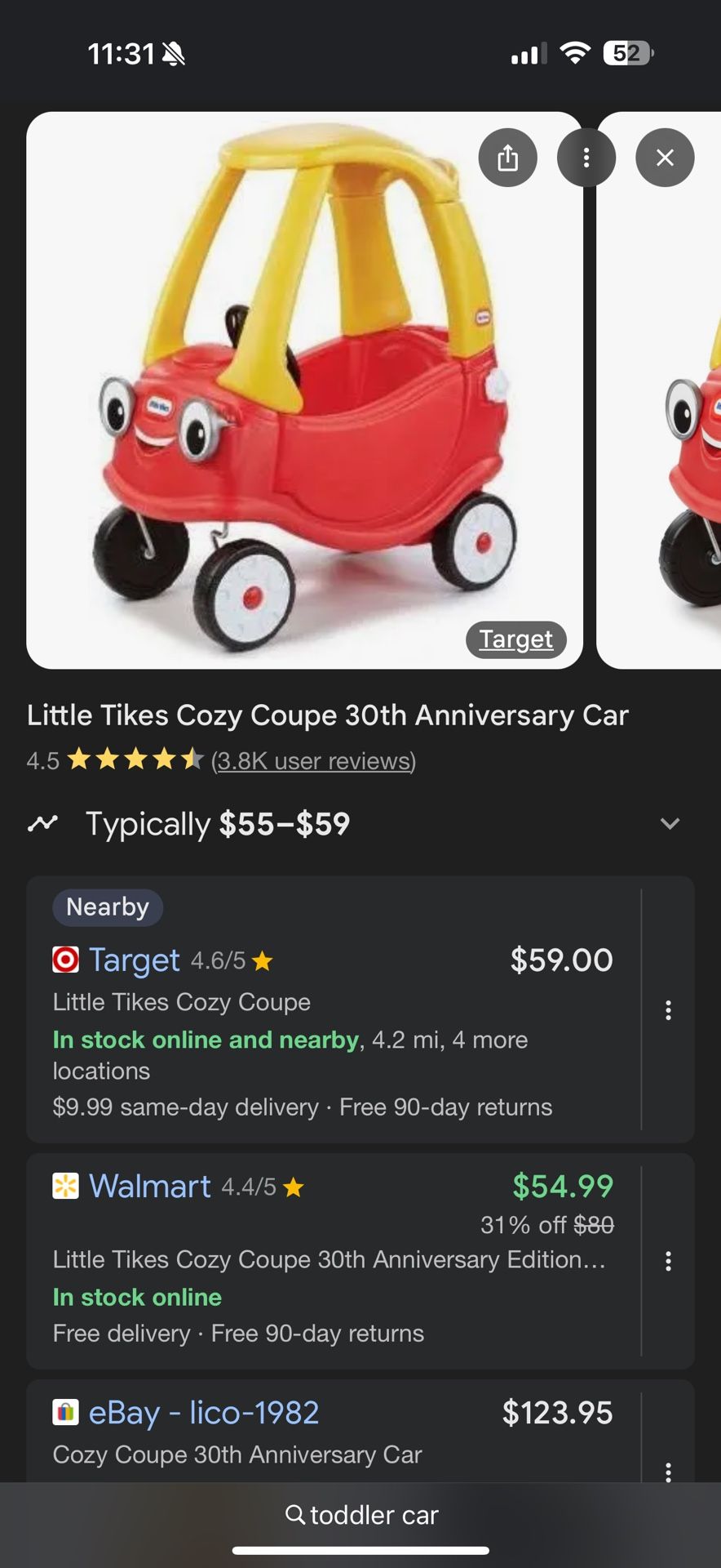 Little Tikes Car