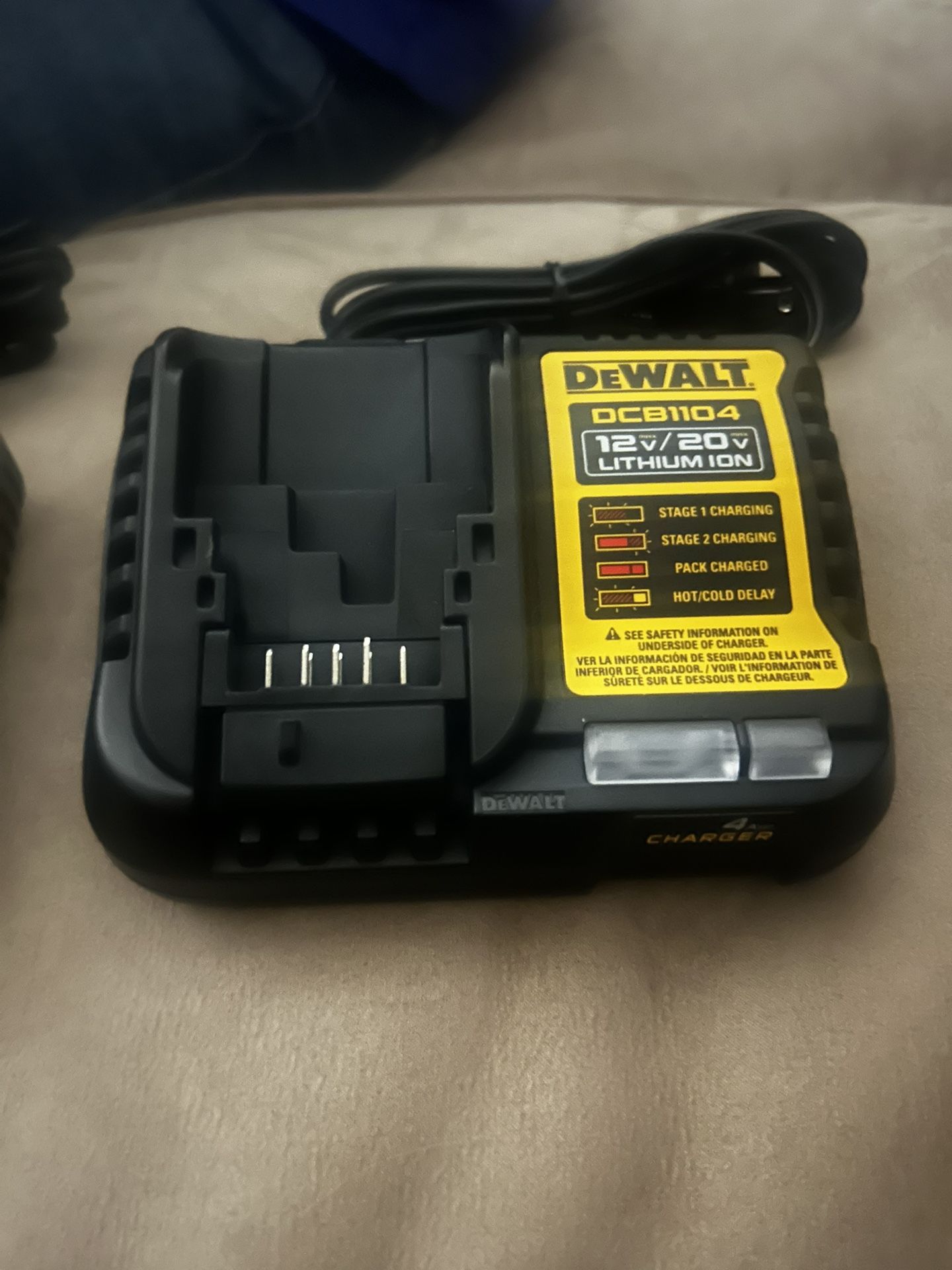 (2) BRAND NEW DeWalt Battery Chargers