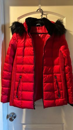 Nautica Fauk Fur Trim with Zip to Remove Hood size M/L Mint Condition
