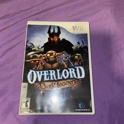 Overlord: Dark Legend (Nintendo Wii, 2009)