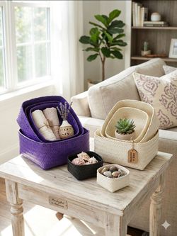 3-Piece Basket Sets - Made in Indonesia