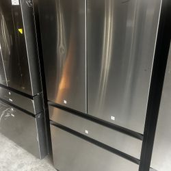 ⭐️BRAND NEW STAINLESS STEEL 4 DOOR SAMSUNG BESPOKE REFRIGERATOR ⭐️