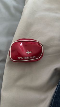 Swissair Vintage Amenity Kit Pouch