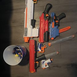 6 Nerf Guns Rivals/Ultra/Elite
