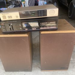 Speakers And Stereo Vintage Speakers And Stereo Home Stereo Fisher Amp With Marantz Tuner And KLH Speakers MAKE AN OFFER!