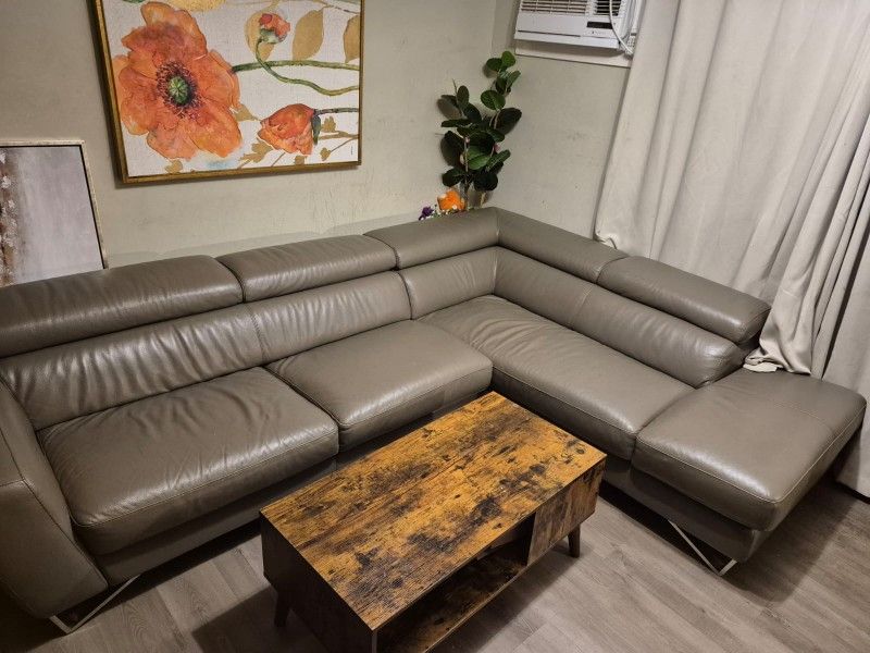 Orignal Leather L Shaped Sofa