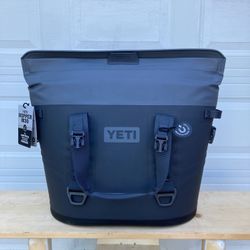 Yeti Hopper M30 2.0 Charcoal Gray Portable Soft Cooler Bag