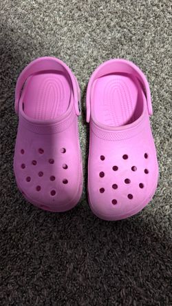 Pink Crocs Classic Clogs
