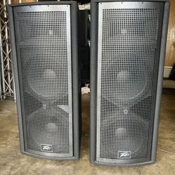 Dj Or Band (QSC) 2 Qw-4f Peavey 1400 Watts Passive Speakers
