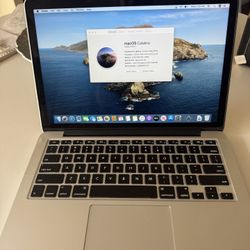 MacBook Pro (early 2013) With Case And Charger