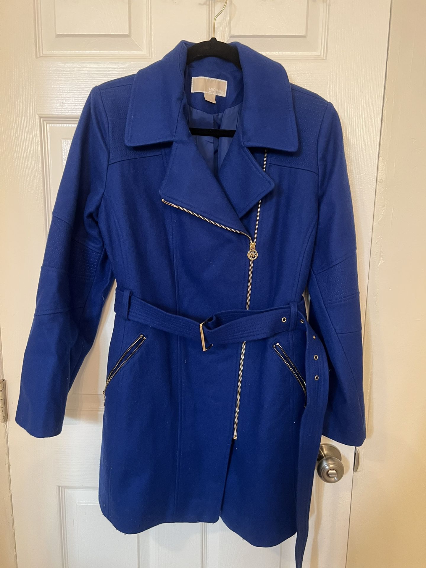 Blue MK Coat 