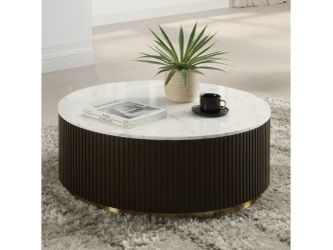 Clayten White/Espreeso Coffee Table