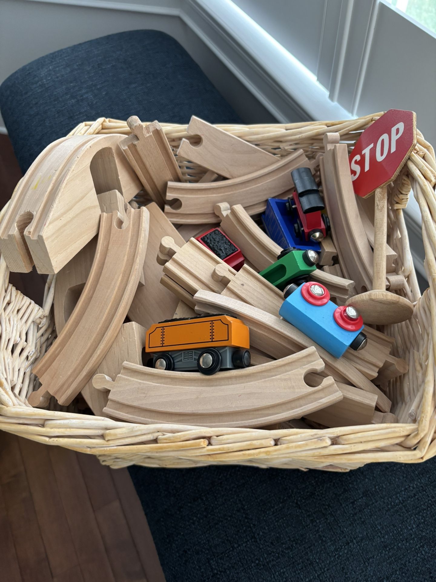 Wooden Train Set