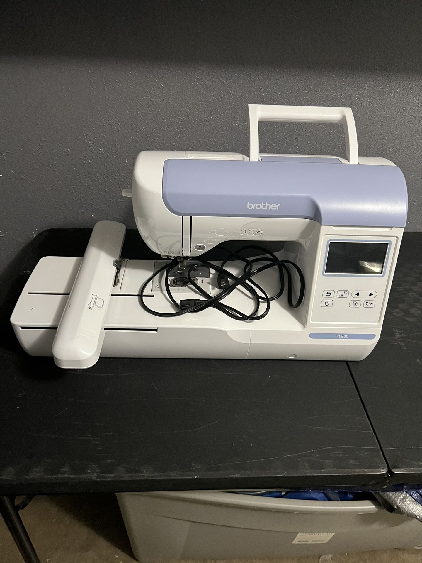 Brother PE800 embroidery machine