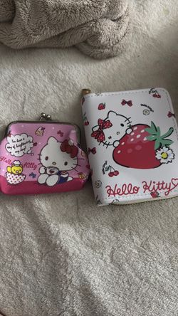 Simple wallets hello kitty