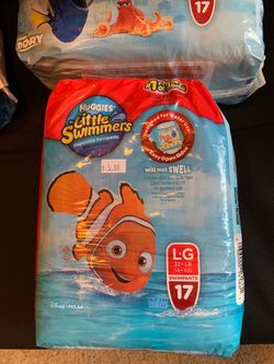 Huggies Little Swimmers swimpants 32+lb NEW
