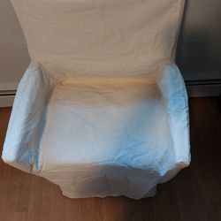 Director's Chair with Crate and Barrel Slip Cover