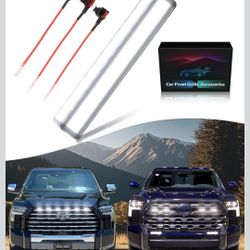 Front Bumper LED Grill Light for 2019-2024 2025 Toyota Tundra Raptor Marker Grille Lamp Tundra Exterior Accessories 6 boxes Available