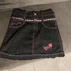 Mezzo Piano Jean Skirt 