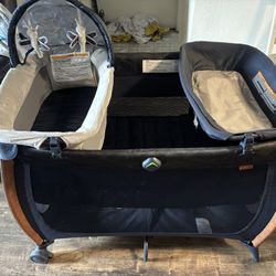 Monbebe Playpen Blue Camo