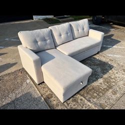 Sectional Sleeper Sofa w/ Storage & Chaise