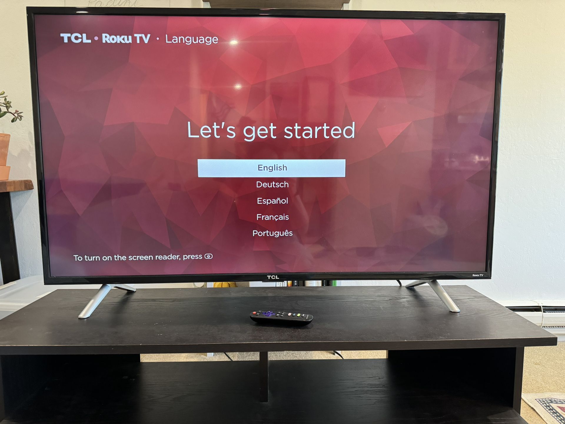 49” TCL 4K Roku Smart TV