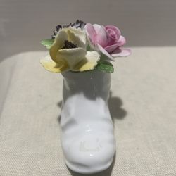 Royal Adderley Small Boot w/Flowers