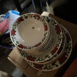 Christmas Decoration Plates