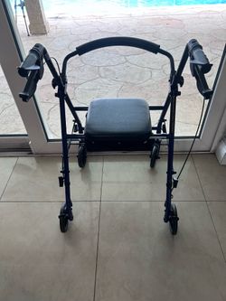 Rollator Walker w/ padded seat