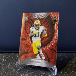 2023 Wild Card Metallix Jayden Reed Deep Red Laser 1 of 1!!!
