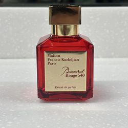 Baccarat Rouge 540 Cologne 