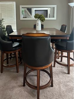 Solid Wood Counter Height Dining Set
