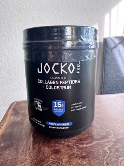 Jocko Fuel Collagen Peptides + Colostrum Powder, Unflavored | 30 Serving