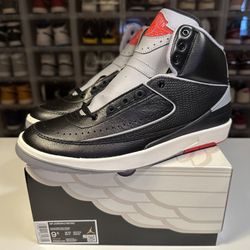 Jordan 2 Retro “Black Cement”