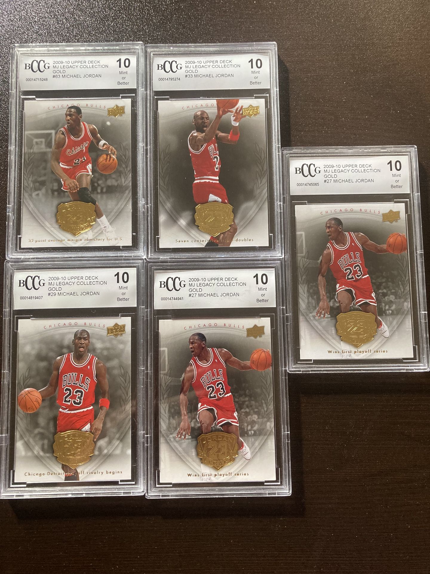 Michael Jordan Graded Card Lot