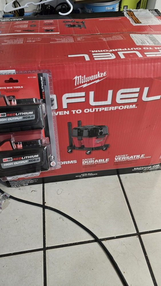vacuum + baterías