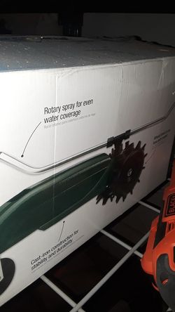 Orbit traveling sprinkler cast iron